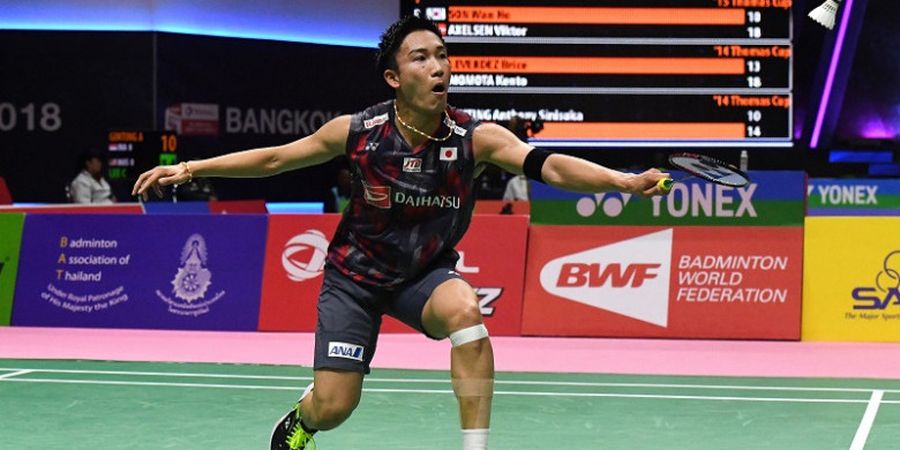 Tak Ingin Disebut Kartu As Jepang, Kento Momota Pilih Jalani Proses di Setiap Laga