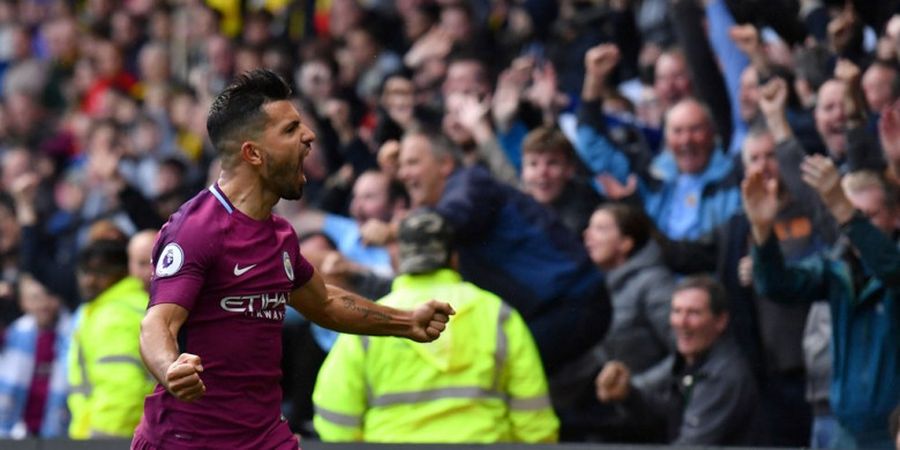 Romelu Lukaku dan Sergio Aguero Jadi Ujung Tombak Tim Terbaik Pekan Kelima Liga Inggris 