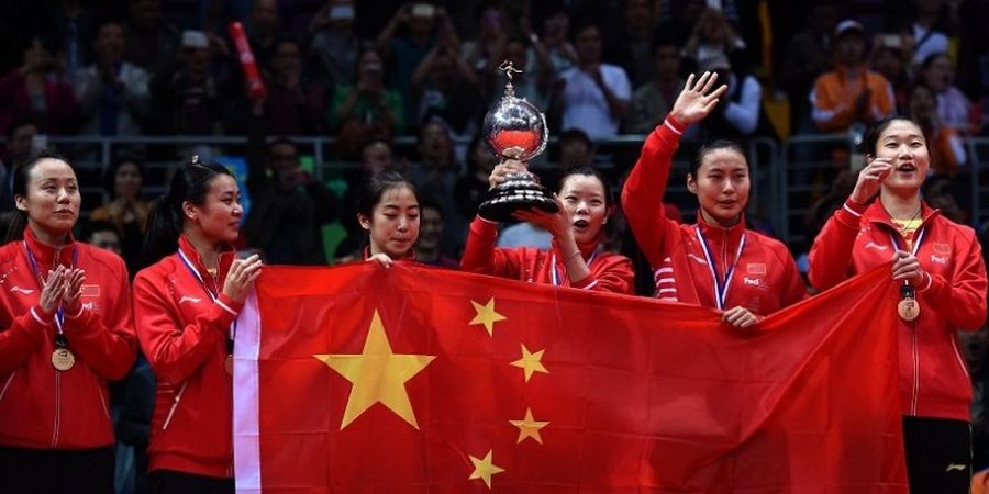 Tim Putri China Berambisi Pertahankan Piala Uber, tetapi...