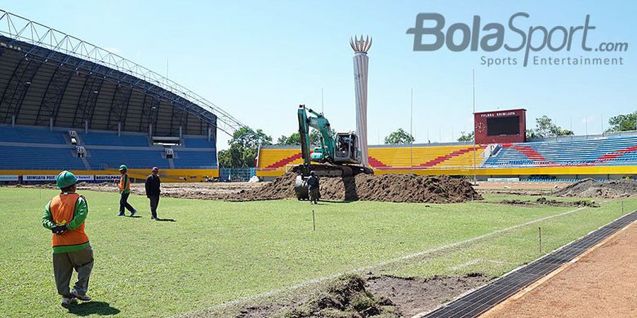 GALERI FOTO - Kemegahan Stadion Gelora Sriwijaya Jakabaring Setelah Direnovasi, Kapasitas Jadi 23 Ribu Penonton!