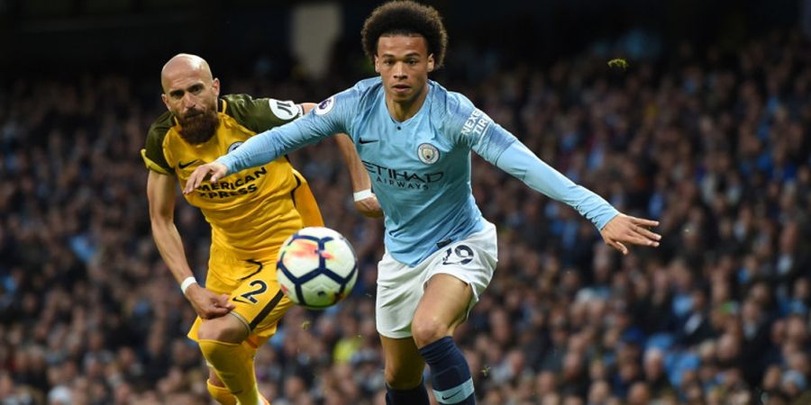 Leroy Sane Jadi Pemain Ke-4 Cetak Hat-trick Assist di Liga Inggris 2017-2018, Ini Dia 3 Sosok Pertama