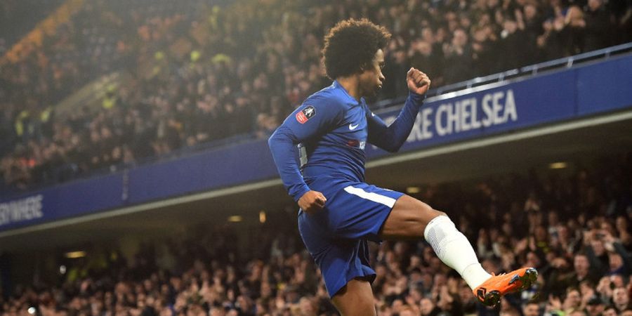 Intikan Terus Willian, Antonio Conte!