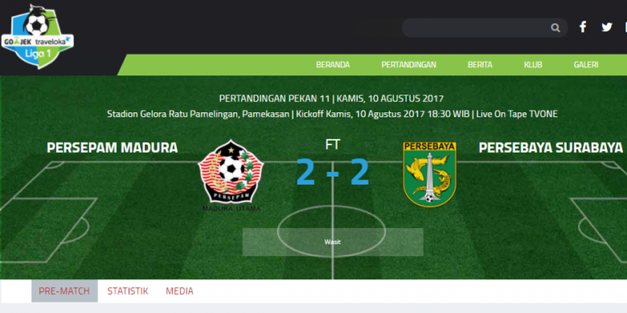 Sempat Rusuh, Ini Bukti Sportivitas Persepam Madura dengan Persebaya Surabaya