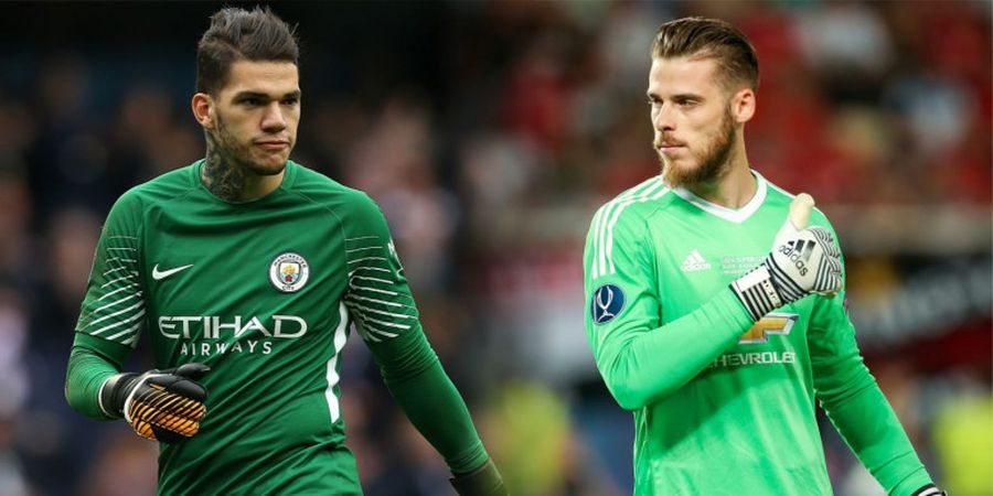 Man United vs Man City, De Gea Bak Tembok Raksasa dan Ederson Efektif Bangun Serangan