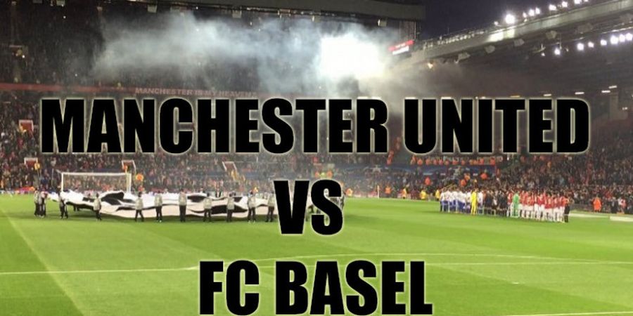 VIDEO - Suporter FC Basel Nyalakan Flare di Old Traford saat Manchester United vs FC Basel