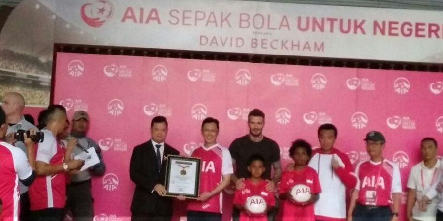 Ngakak! Jakarta Hujan Lebat, David Beckham Katakan Hal Kocak Ini