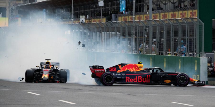 Kasus Tabrakan Di GP Azerbaijan Sudah Ditutup oleh Bos Red Bull Racing