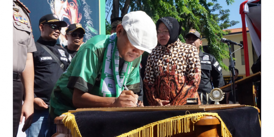 Deklarasikan Perdamaian, Bonek Berencana Ajak PSHT Nonton Bareng Laga Persebaya di Stadion