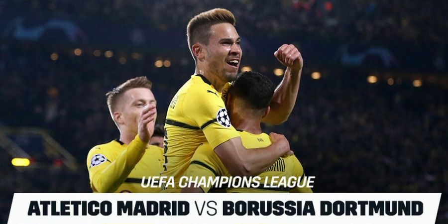 Permutasi Grup A Liga Champions - Atletico Madrid Biarkan Dortmund Lolos atau Sengit Hingga Akhir