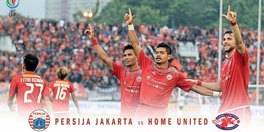 Link Live Streaming dan Susunan Pemain Persija Vs Home United