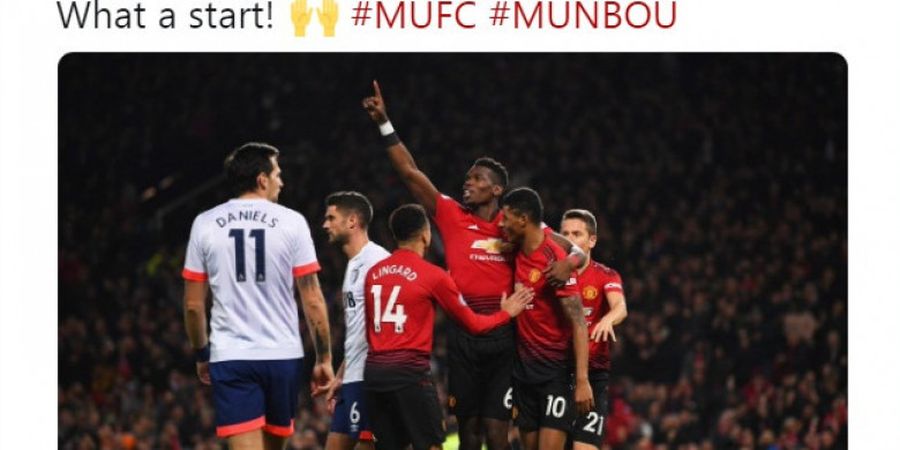 Hasil Liga Inggris - Kena Kartu Merah, Manchester United Habisi Bournemouth dan Pepet Arsenal