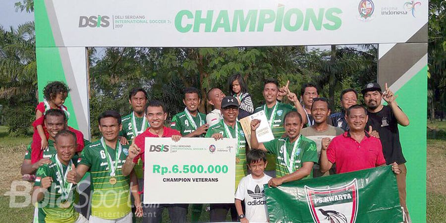 PS Kwarta dan TKS Myanmar Juara Deli Serdang International Soccer 7's 2017