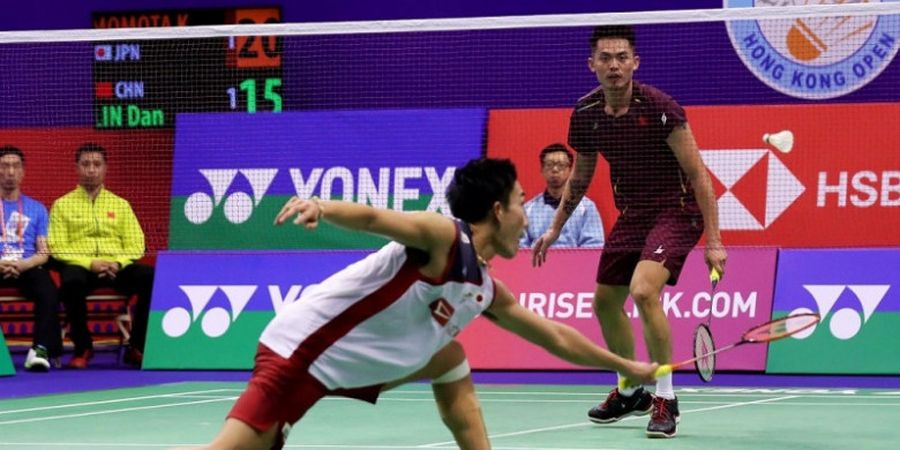 Hong Kong Open 2018 - Video Atraksi Akrobatik Kento Momota di Semifinal