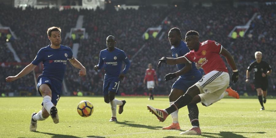 Jose Mourinho Contek Taktik Antonio Conte untuk Optimalkan Paul Pogba Saat Lawan Chelsea