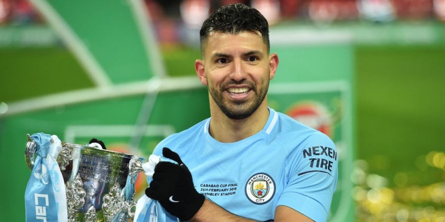 Berlibur ke Spanyol, Sergio Aguero Habiskan Malam dengan Sosok Wanita Cantik