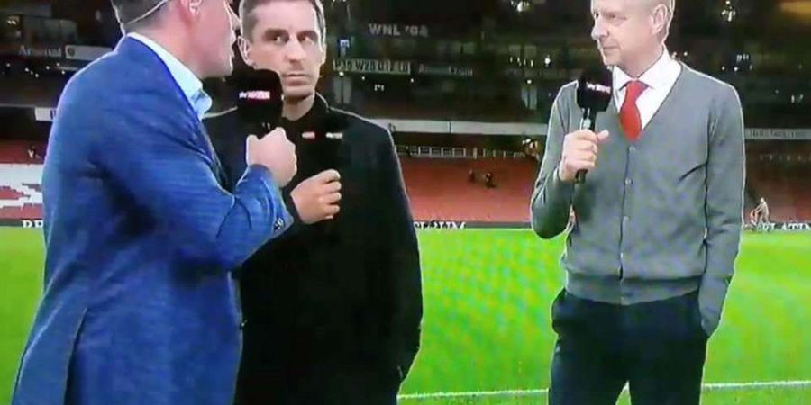 VIDEO - Warganet Dibikin Ngakak Saat Carragher Panggil Arsene Wenger dengan Sebutan Ini