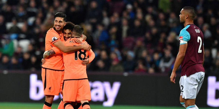 Cukur West Ham United 4-1, Liverpool Mendekat ke Zona Liga Champions!