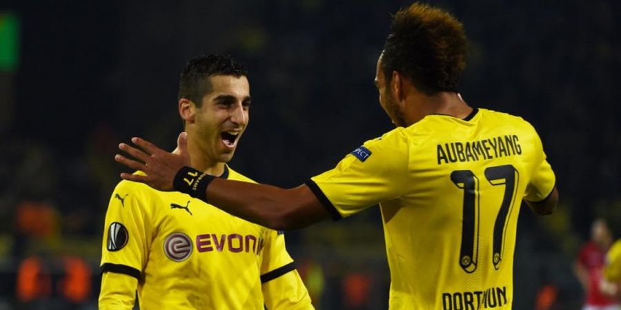 Duet Aubameyang-Mkhitaryan yang Dinanti Sang Legenda Arsenal