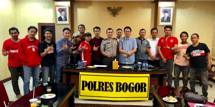 Persija Bermarkas di Pakansari, Jakmania Minta Polres Bogor Fasilitasi Pertemuan dengan Bobotoh