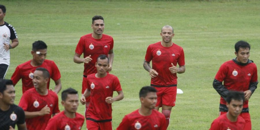 Persija Kembali Berlatih untuk Sambut Babak Delapan Besar Piala Presiden 2018