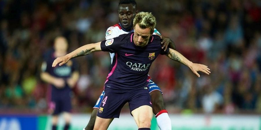 Ivan Rakitic Bicara Soal Peluang Treble Barcelona