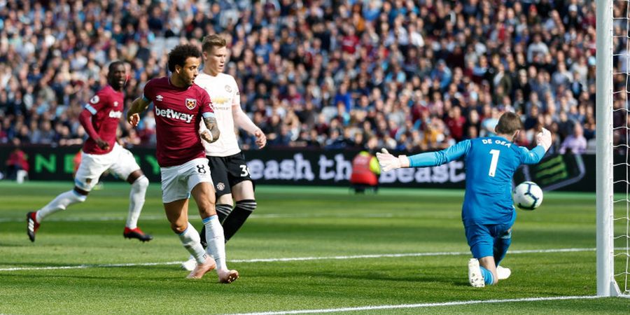 West Ham Vs Manchester United - Setan Merah Langsung Tertinggal 2 Gol di Babak I