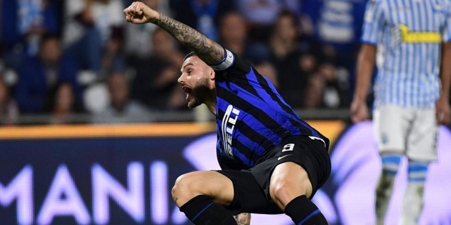 Babak Pertama SPAL Vs Inter Milan - I Nerazzurri Unggul Berkat Gol Mauro Icardi dan Penalti Gagal