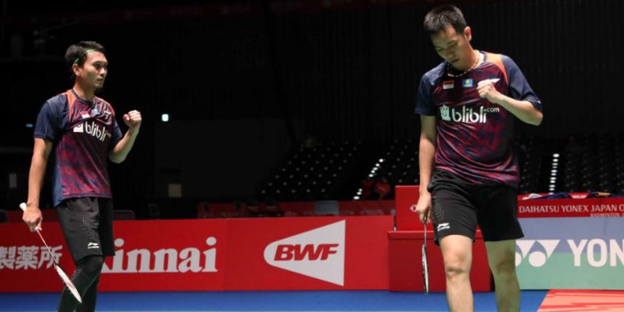 Japan Open 2018 - Meski Rebut Kemenangan, Ahsan/Hendra Tetap Beri Pujian untuk Lawan