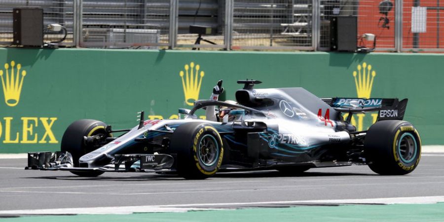 F1 GP Inggris 2018 - Sukses Dapat Pole Position, Lewis Hamilton Terkesan dengan Dukungan Publik Silverstone