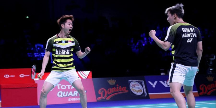 Jadwal Malaysia Masters 2019 - Marcus/Kevin Bertemu Lawan Adu Tengilnya di Piala Thomas 2018