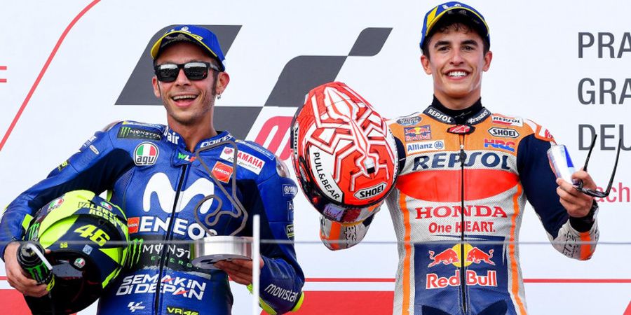 Marc Marquez Punya Cara Atasi Rasa Pede Berlebihan atas Perbedaan Poin dengan Valentino Rossi