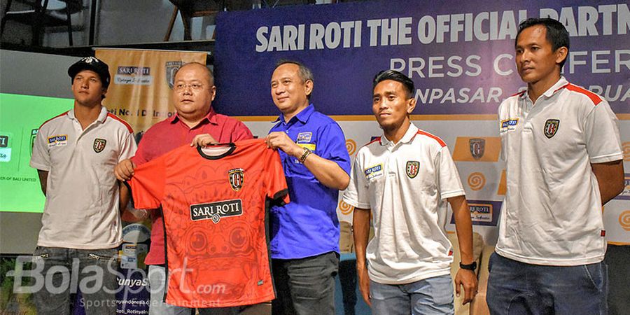 Produsen Roti Menambah Embel-embel Sponsor Bali United