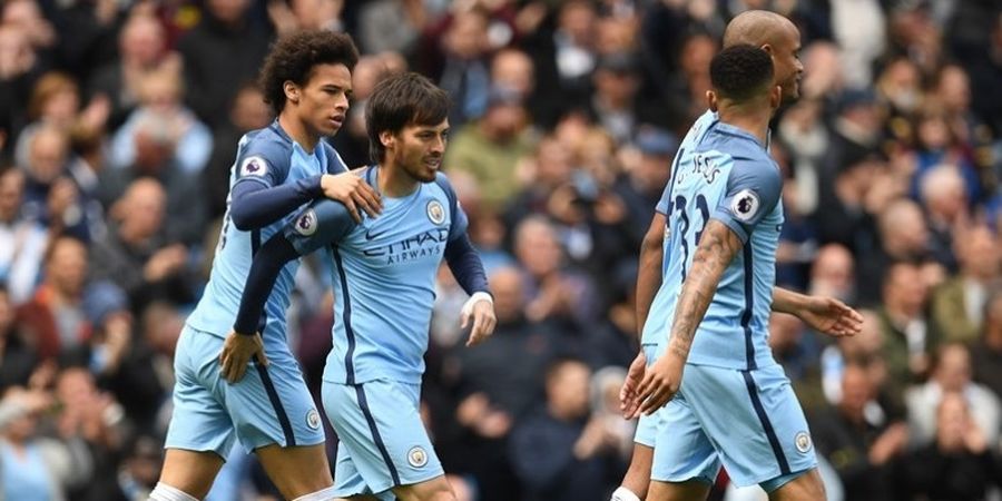 Man City Tutup Rangkaian Laga Pramusim 2017-2018 dengan Kemenangan Meyakinkan atas West Ham