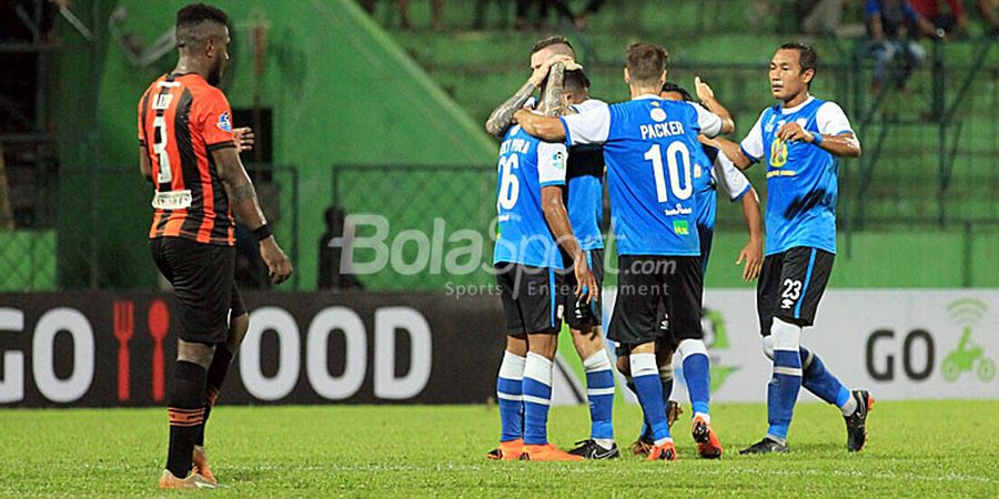 Borneo Vs Barito - Dua Gol Marlon da Silva Bawa Tuan Rumah Taklukkan Laskar Antasari