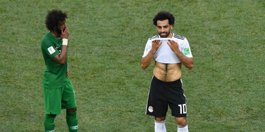 Mohamed Salah Bikin Gol, Mesir Pamit dari Piala Dunia 2018