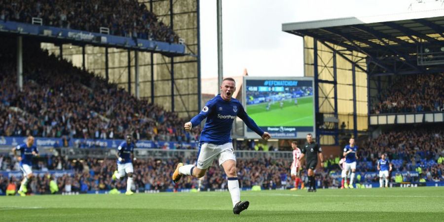 Wayne Rooney Cetak Gol untuk Everton, Fan Manchester United Galau