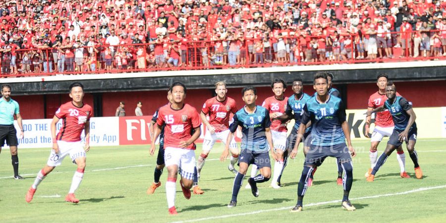 Yangon United Vs Bali United - Tampil Dominan, Serdadu Tridatu Unggul Tipis di Babak Pertama