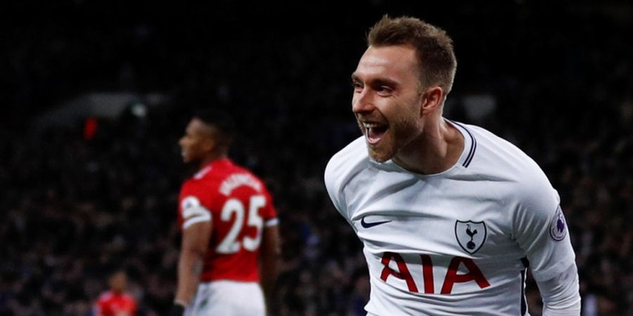 Ejekan Pemegang Rekor Gol Tercepat Liga Inggris untuk Christian Eriksen