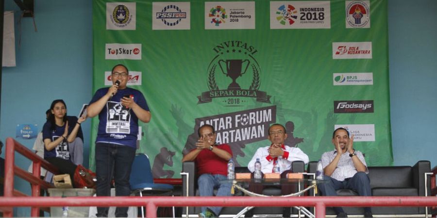 Menyemarakkan Asian Games dan Asian Para Games 2018, PSSI Pers Gelar Turnamen Sepak Bola