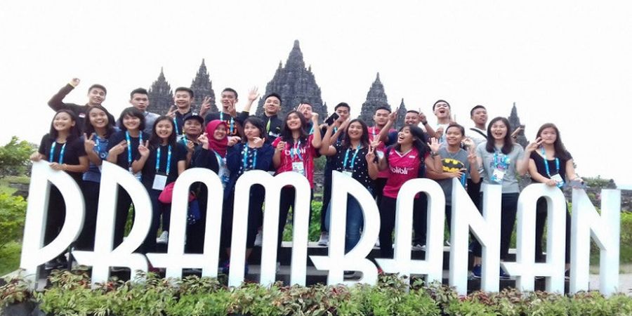 WJC 2017 - Candi Prambanan Sukses Bikin Peserta World Junior Championship 2017 Terpana