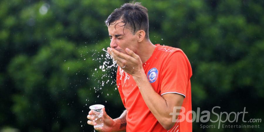 Tampak Kelelahan saat Latihan, Ini Kata Pelatih Arema FC soal Rodrigo