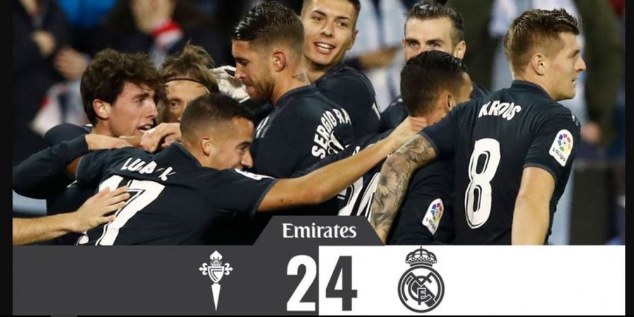 Hasil Liga Spanyol - Barcelona Kalah Dramatis, Real Madrid Menang Telak