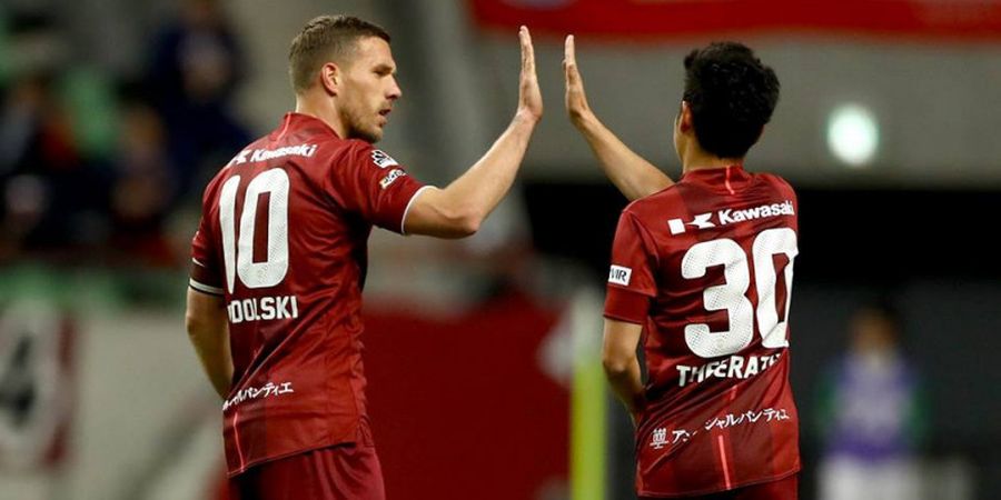 Alasan 'Jeritan' Fan Arsenal saat Lukas Podolski Akhiri Paceklik Gol di Jepang Musim 2018