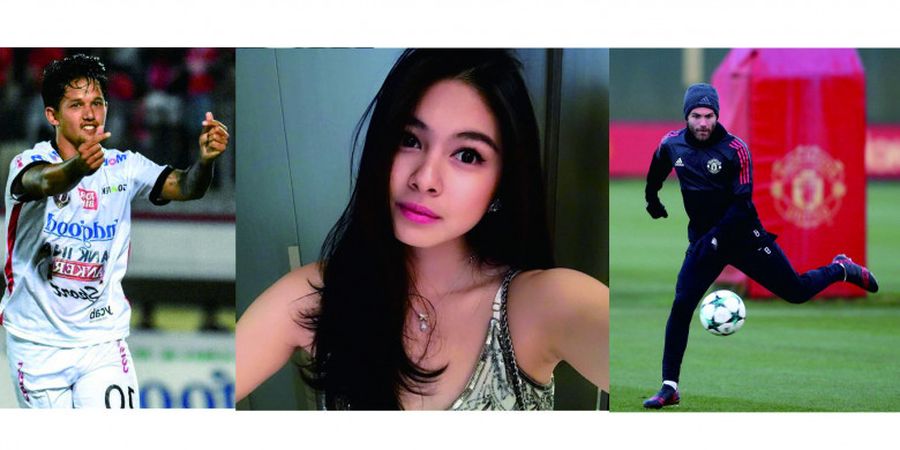 Dua Pria Tampan Ini Bikin Adelle Odelia Tanuri Makin Jatuh Cinta Pada Dunia Sepak Bola