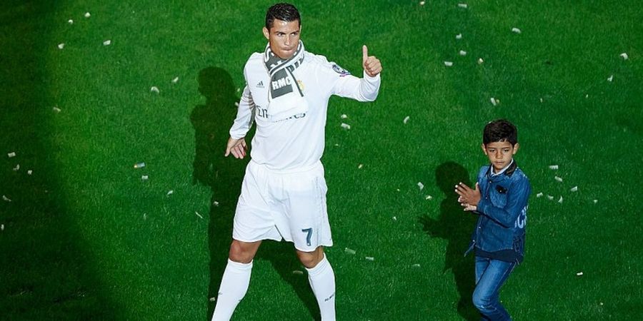 Kids Zaman Now, Tendangan Roket Maut Ala Cristiano Ronaldo Junior Tuai Banyak Pujian