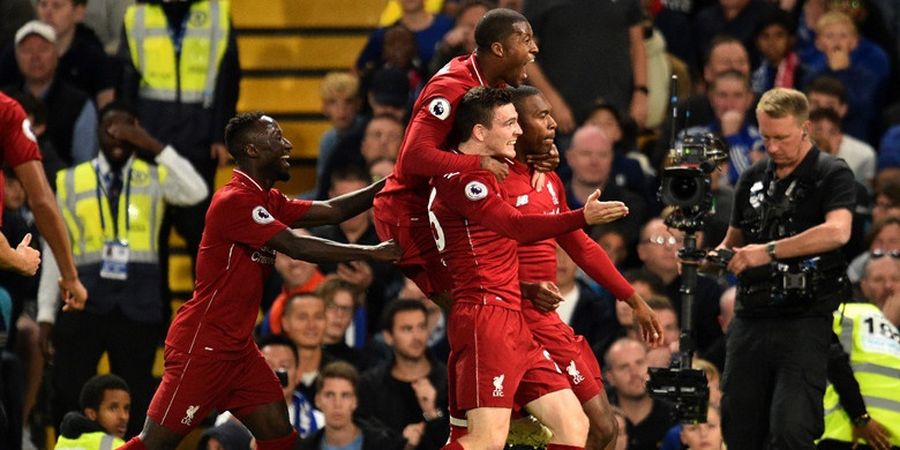 Hasil Liga Inggris - Gol Ajaib Sturridge Bawa Liverpool Lenyapkan Kemenangan Chelsea