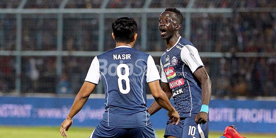 Meski Berat, Makan Konate Siap Bawa Arema FC Kandaskan Bhayangkara FC