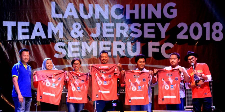 Gandeng Kelme, Semeru FC Launching Jersey Musim 2018