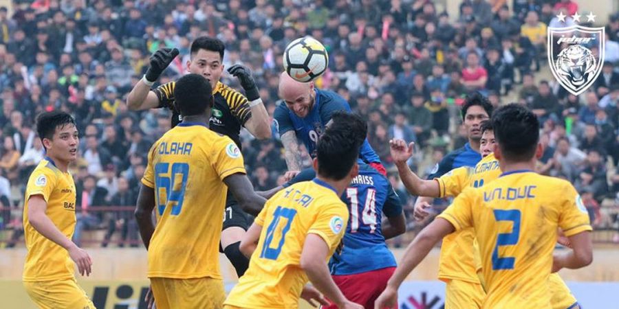 Johor Darul Takzim Disikat 2-0, Calon Lawan Persija Puncaki Grup H Piala AFC 2018