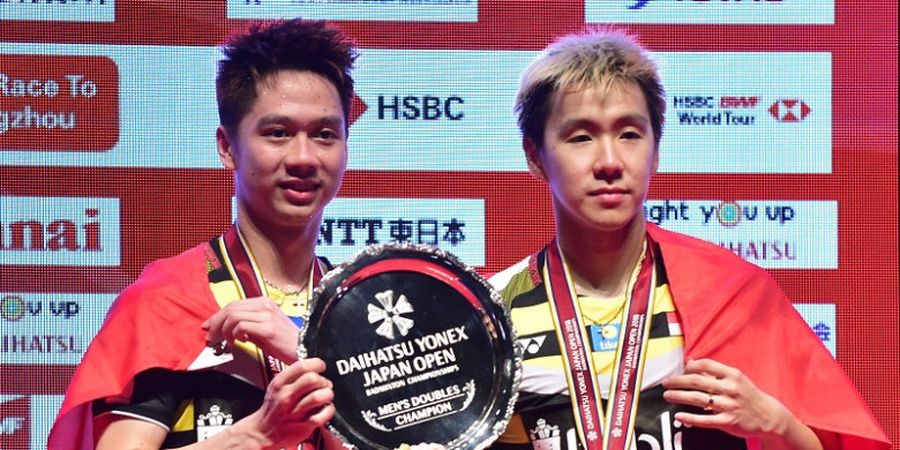 Hasil Lengkap Final Japan Open 2018 - Marcus/Kevin Raih Titel Ke-6, Jepang, China, dan Spanyol Berbagi Gelar